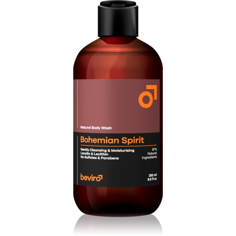 Beviro Natural Body Wash Bohemian Spirit душ-гел за мъже 250 мл. на ниска цена