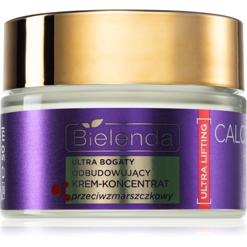 Bielenda Calcium + Q10 Ultra rich rebuilding cream anti-wrinkle concentrate for the night регенериращ противбръчков крем за нощ 50 мл.