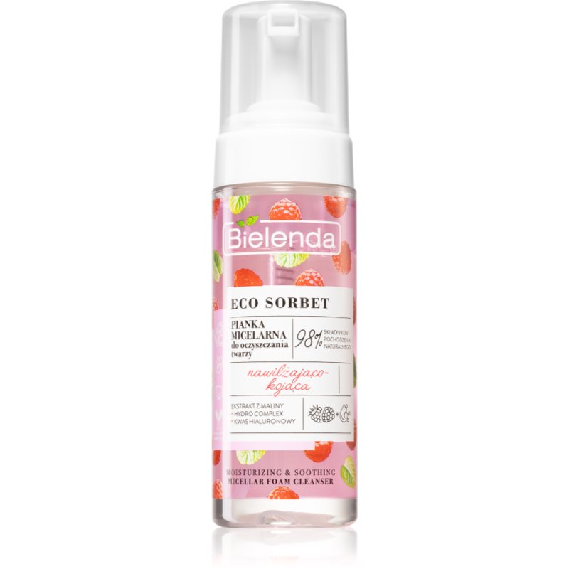Bielenda Eco Sorbet Raspberry мицеларна почистваща пяна 150 мл. на ниска цена
