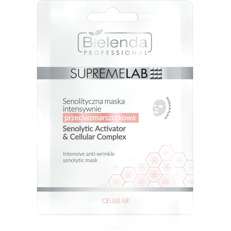 Bielenda Professional Supremelab Cellular платнена маска против бръчки 1 бр.