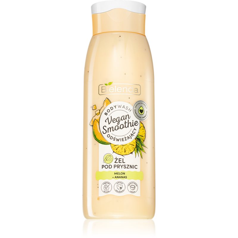 Bielenda Vegan Smoothie Melon & Pineapple опияняващ душ гел 400 мл.