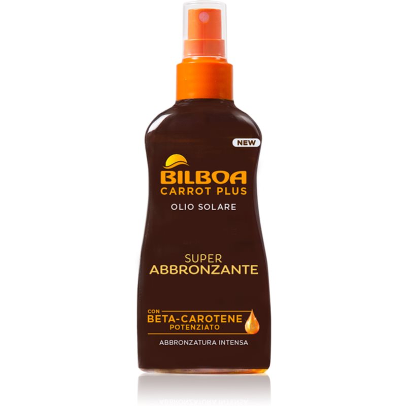 Bilboa Carrot Plus слънцезащитно олио за лице и тяло без защитен фактор 200 мл. на ниска цена