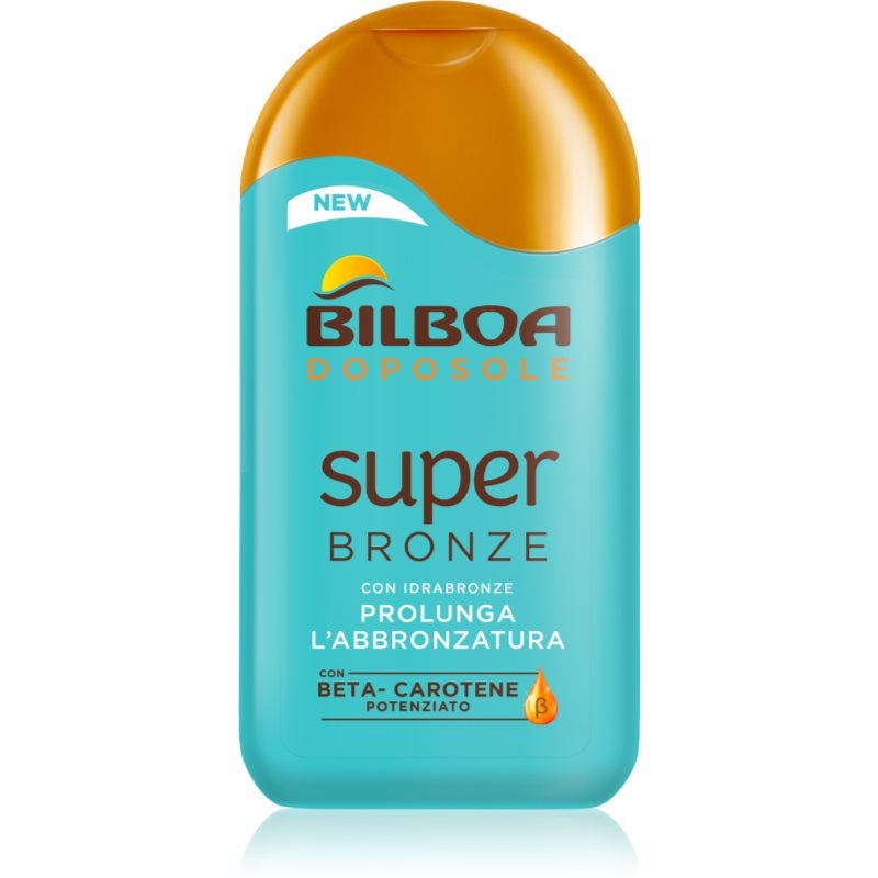 Bilboa Super Bronze лосион за тяло за по-дълготраен загар с бета каротин 200 мл.