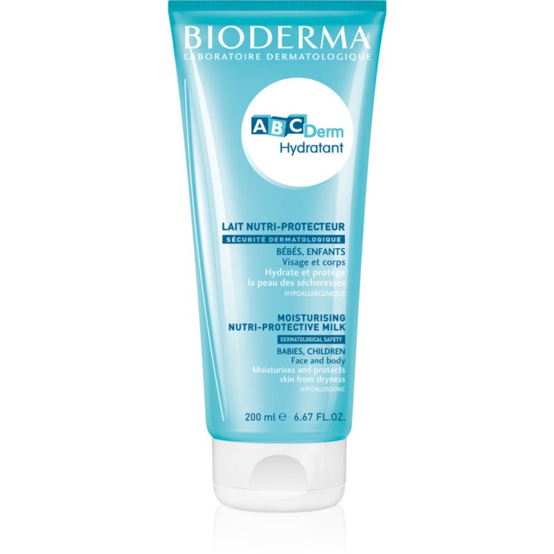 Bioderma ABC Derm Hydratant хидратиращо мляко за лице и тяло 200 мл.