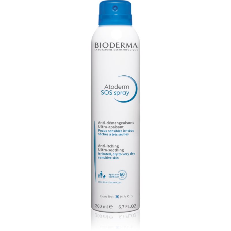 Bioderma Atoderm SOS Spray SOS спрей за мигновено успокояване на сърбеж 200 мл.