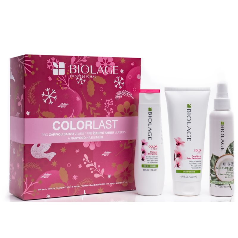 Biolage Essentials ColorLast подаръчен комплект за блестящ цвят