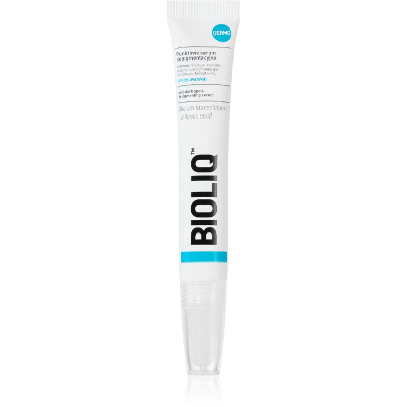 Bioliq Dermo депигментиращ серум Против тъмни петна SPF 20 10 мл.