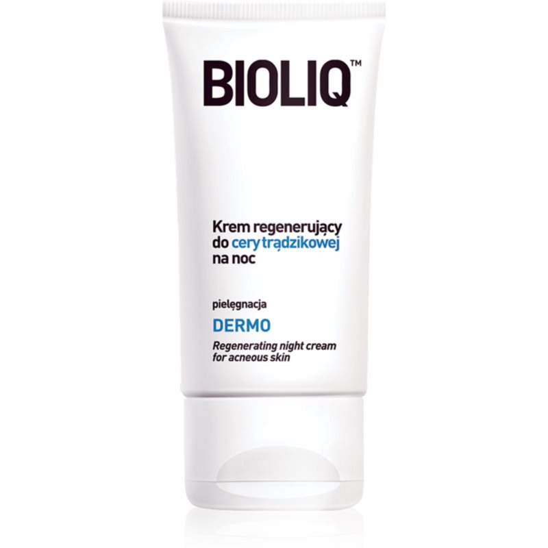 Bioliq Dermo регенериращ нощен крем за кожа с акне 50 мл.