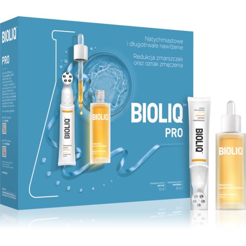 Bioliq PRO подаръчен комплект за уморена кожа
