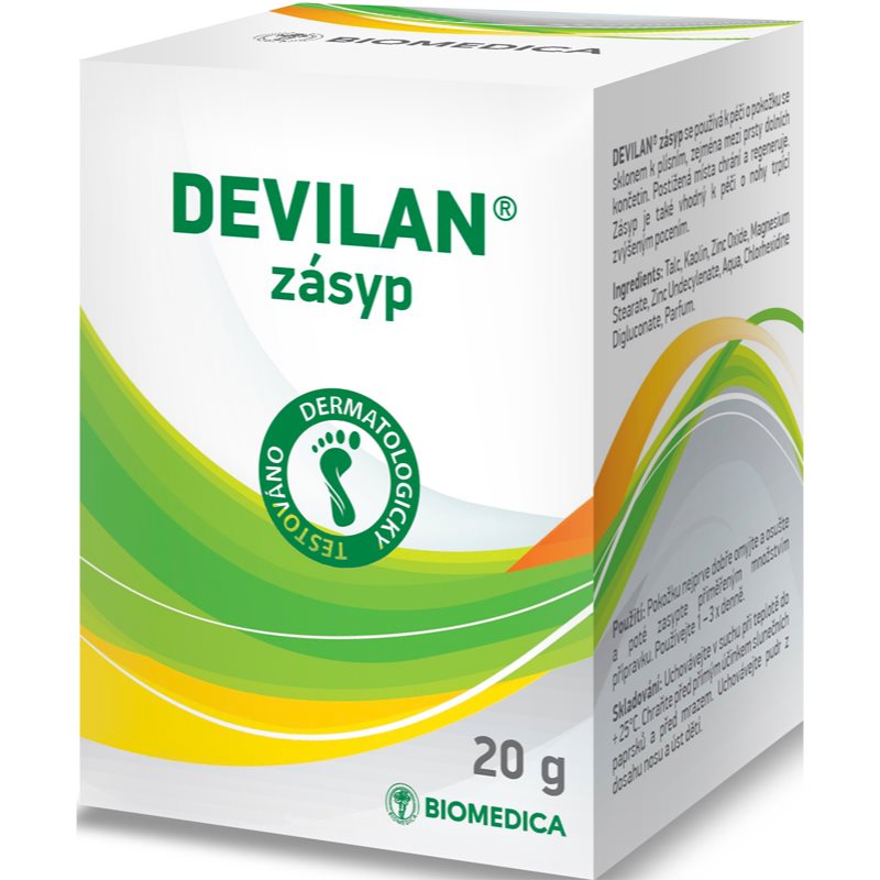Biomedica Devilan пудра за крака 20 гр.