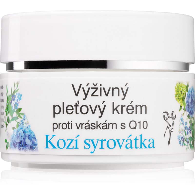 Bione Cosmetics Kozí Syrovátka крем за лице против бръчки с коензим Q 10 51 мл.