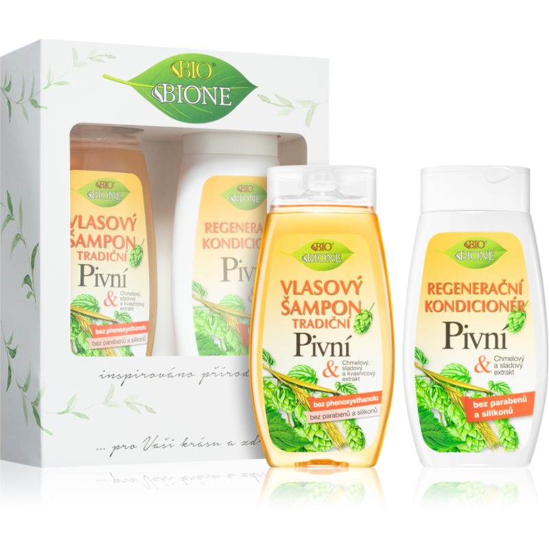 Bione Cosmetics Pivní подаръчен комплект За коса