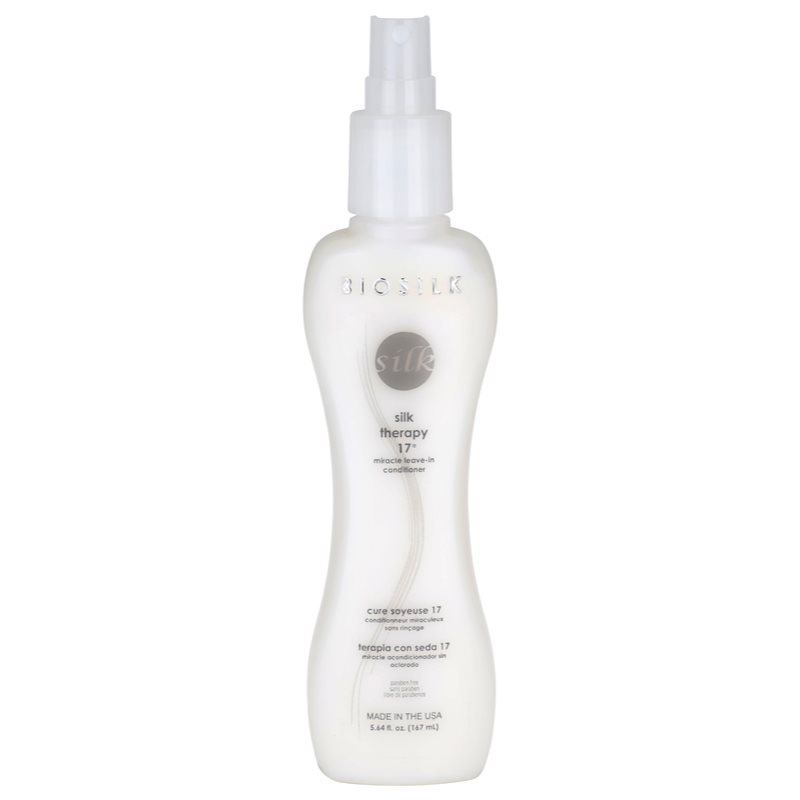 Biosilk Silk Therapy Miracle 17 балсам под формата на спрей за всички видове коса 167 мл. на ниска цена