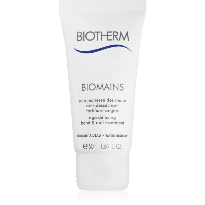 Biotherm Lait Corporel Biomains хидратиращ крем за ръце SPF 4  50 мл.
