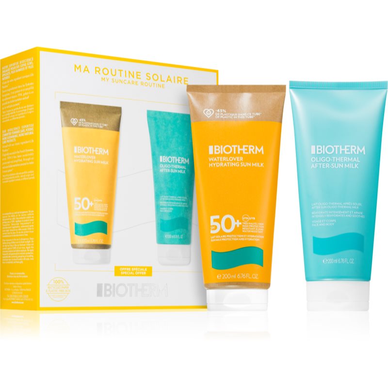 Biotherm Waterlover Sun Milk подаръчен комплект унисекс