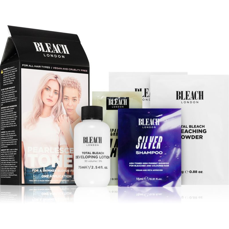 Bleach London Toner Kit полу-перманента боя за коса за руса коса цвят Pearlescent 1 бр.