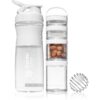 Blender Bottle Sport Mixer® GoStak подаръчен комплект за спортисти боя White