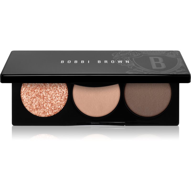 Bobbi Brown Essential Eye Shadow Trios палитра сенки за очи за перфектен външен вид цвят Golden Hour 4