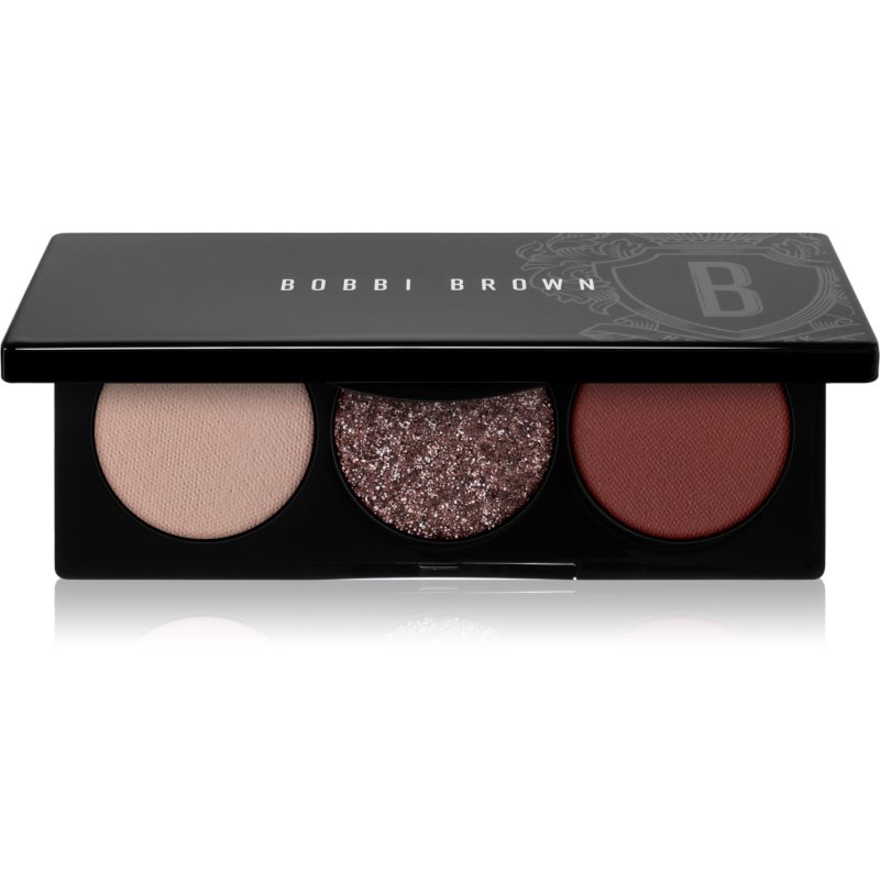 Bobbi Brown Essential Eye Shadow Trios палитра сенки за очи за перфектен външен вид цвят Smokey Plum 4