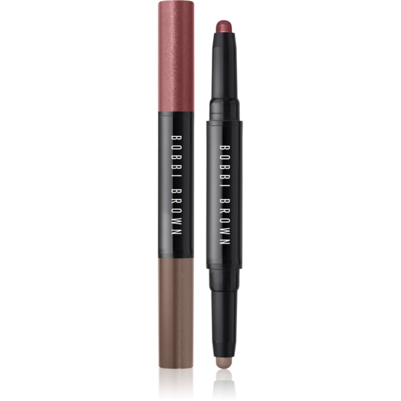 Bobbi Brown Long-Wear Cream Shadow Stick Duo сенки за очи в молив дуо цвят Bronze Pink / Espresso 1