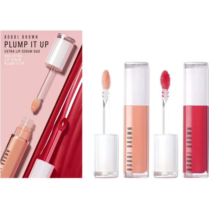 Bobbi Brown Promotional Flex Sets Extra Plump&Shine Lip Duo подаръчен комплект за устни на ниска цена