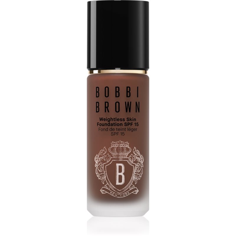 Bobbi Brown Weightless Skin Foundation SPF 15 дълготраен фон дьо тен с хидратиращ ефект цвят Cool Espresso 30 мл.