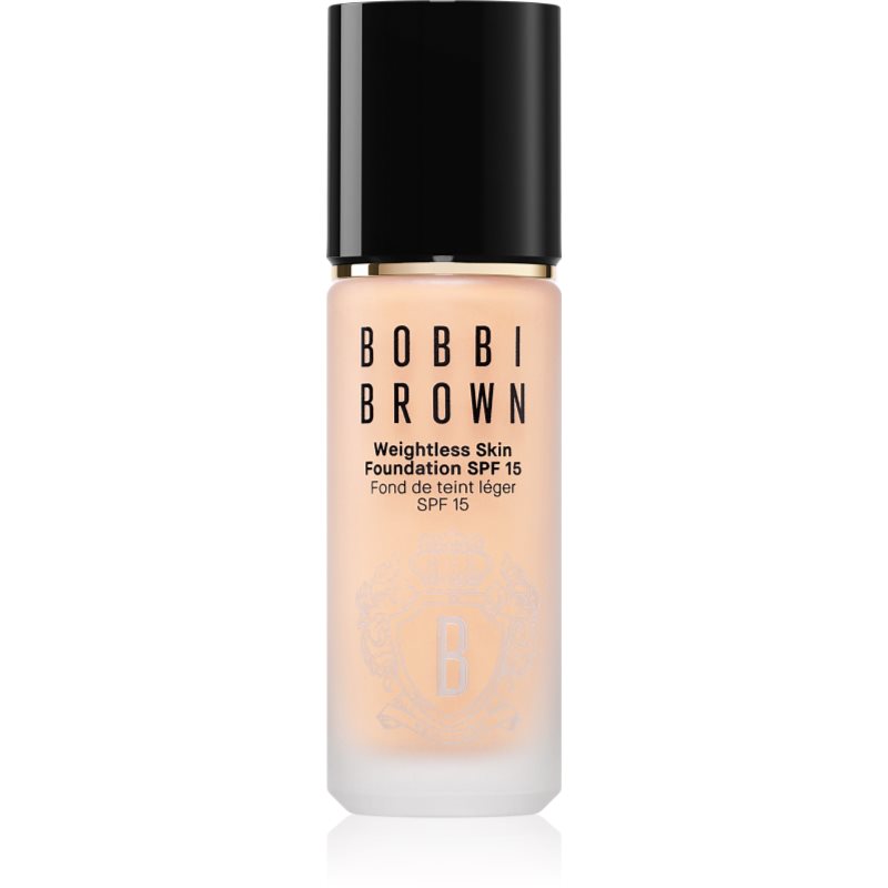Bobbi Brown Weightless Skin Foundation SPF 15 дълготраен фон дьо тен с хидратиращ ефект цвят Cool Sand 30 мл.