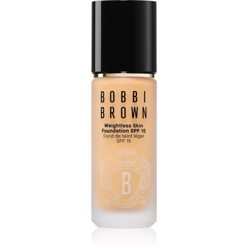 Bobbi Brown Weightless Skin Foundation SPF 15 дълготраен фон дьо тен с хидратиращ ефект цвят Golden Natural 30 мл.
