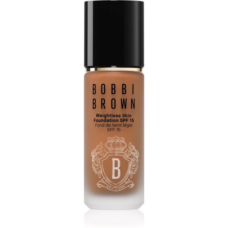 Bobbi Brown Weightless Skin Foundation SPF 15 дълготраен фон дьо тен с хидратиращ ефект цвят Neutral Walnut 30 мл.