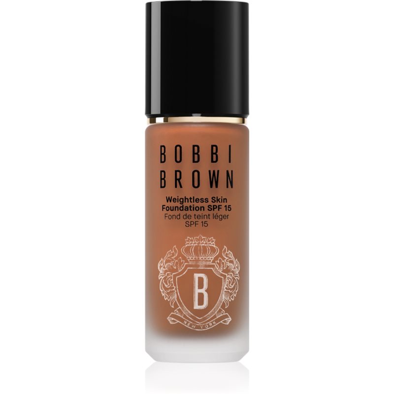 Bobbi Brown Weightless Skin Foundation SPF 15 дълготраен фон дьо тен с хидратиращ ефект цвят Walnut 30 мл.