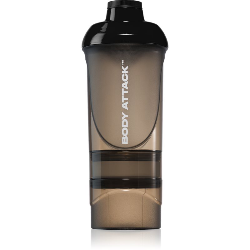 Body Attack ShakeOne спортен шейкър боя Black 600 мл.
