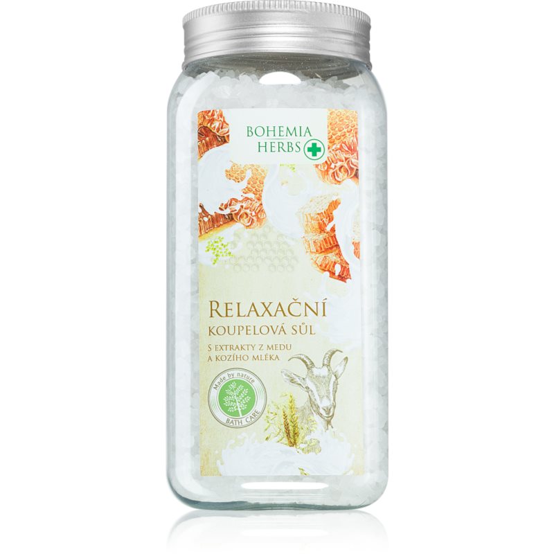 Bohemia Gifts & Cosmetics Bohemia Herbs Honey & Goat Milk соли за вана 900 мл.