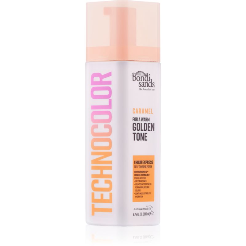 Bondi Sands Technocolor Caramel автобронзант-мус цвят Warm Hydrated Glow 200 мл. на ниска цена