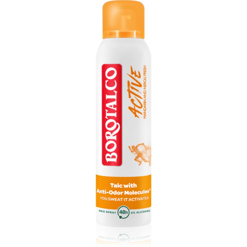 Borotalco Active Mandarin & Neroli освежаващ дезодорант 48 часа 150 мл. на ниска цена