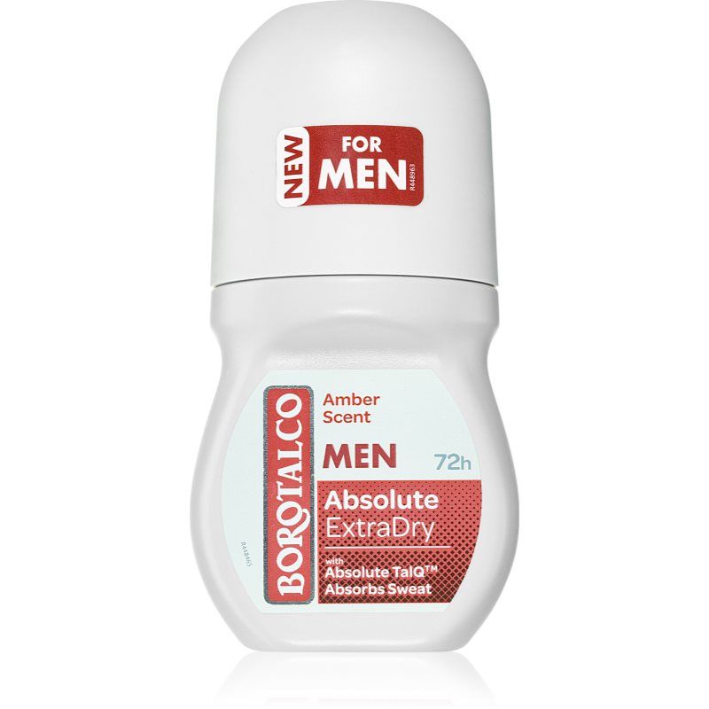 Borotalco MEN Dry рол-он 72 ч. аромати Amber 50 мл.