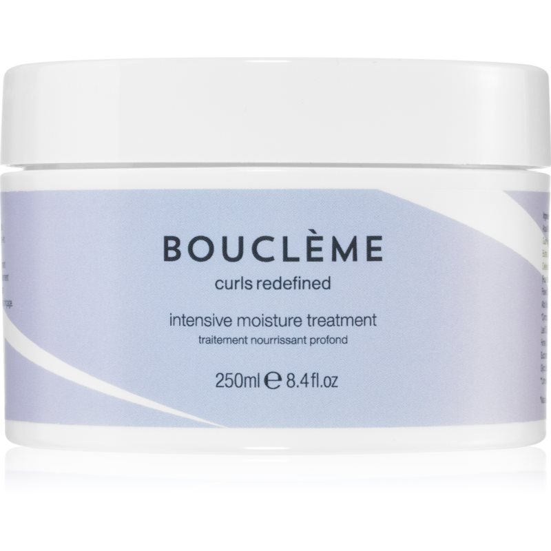 Bouclème Curl Intensive Moisture Treatment хидратираща и подхранваща грижа за блясък и еластичност на косата за чуплива и къдрава коса 250 мл.