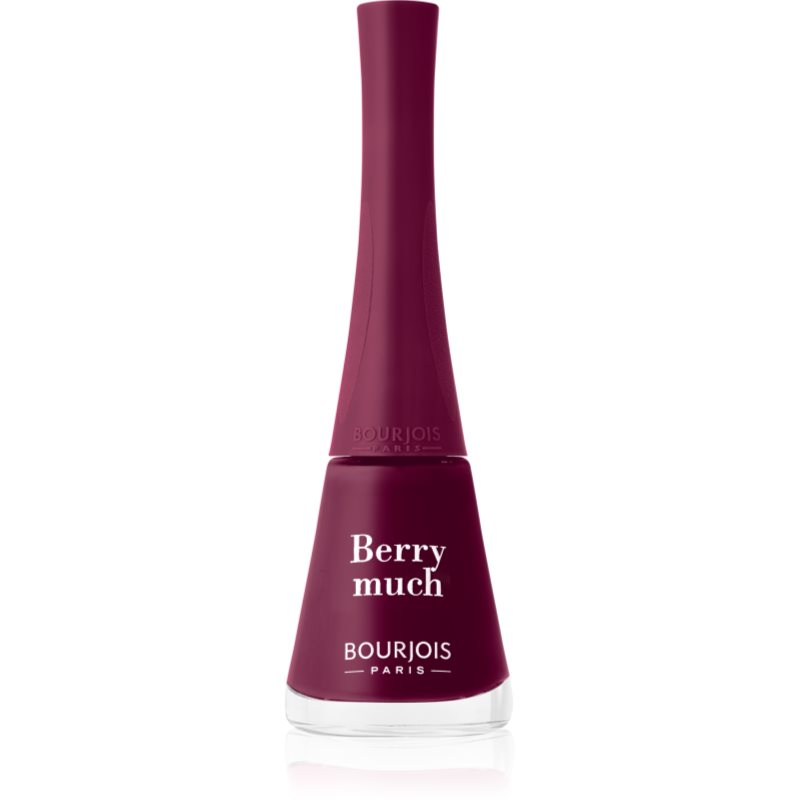 Bourjois 1 Seconde бързозасъхващ лак за нокти цвят 007 Berry Much 9 мл.