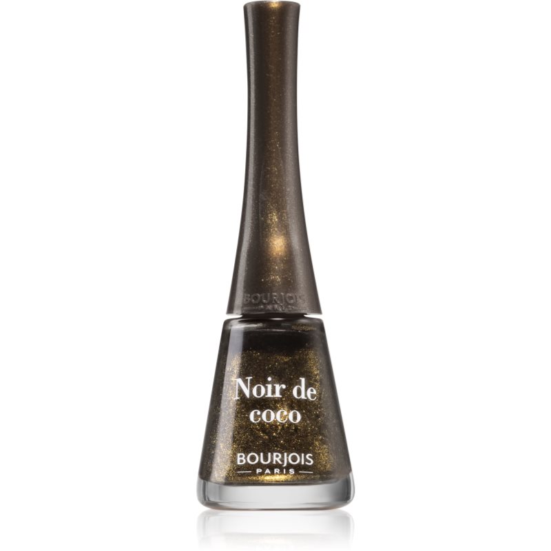 Bourjois 1 Seconde бързозасъхващ лак за нокти цвят 039 Noir de Coco 9 мл.