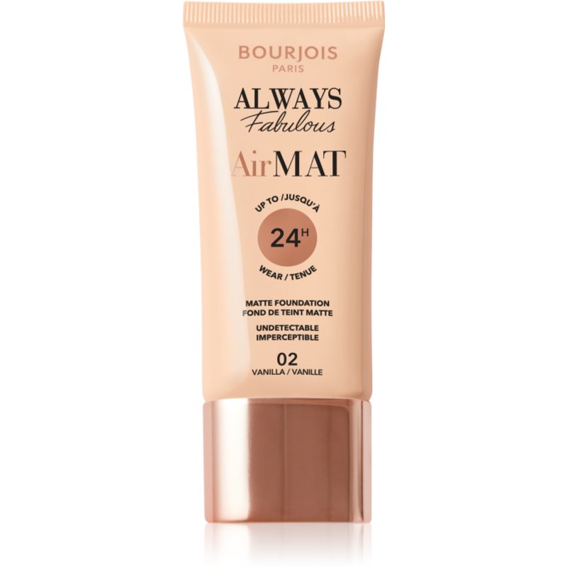 Bourjois Air Mat матиращ фон дьо тен цвят 02 Vanilla 30 мл. на ниска цена