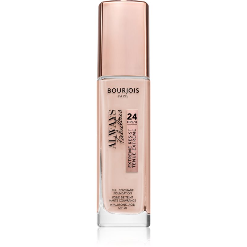 Bourjois Always Fabulous дълготраен фон дьо тен SPF 20 цвят 300 Rose Sand 30 мл.