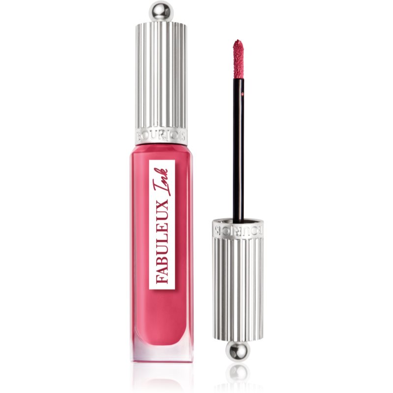 Bourjois Fabuleux Ink течно червило цвят 06 Cotton Candy'de 3.5 мл.