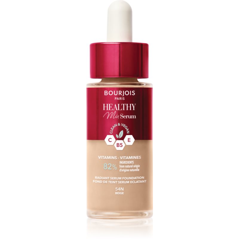 Bourjois Healthy Mix лек фон дьо тен за естествен вид цвят 54N Beige 30 мл.