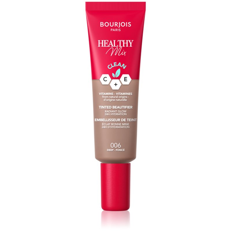 Bourjois Healthy Mix лек фон дьо тен с хидратиращ ефект цвят 006 Deep 30 мл. на ниска цена