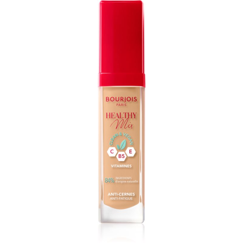 Bourjois Healthy Mix овлажняващ коректор против тъмни кръгове цвят 52.5 Vanilla 6 мл.