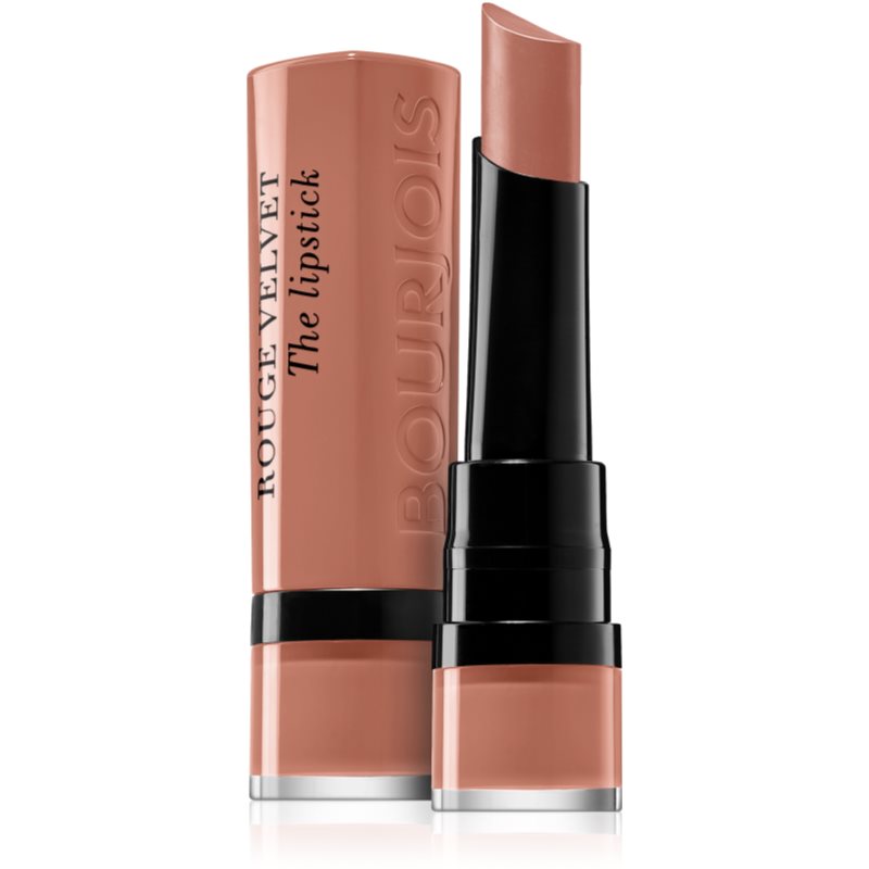 Bourjois Rouge Velvet The Lipstick матиращо червило цвят 01 Hey Nude! 2