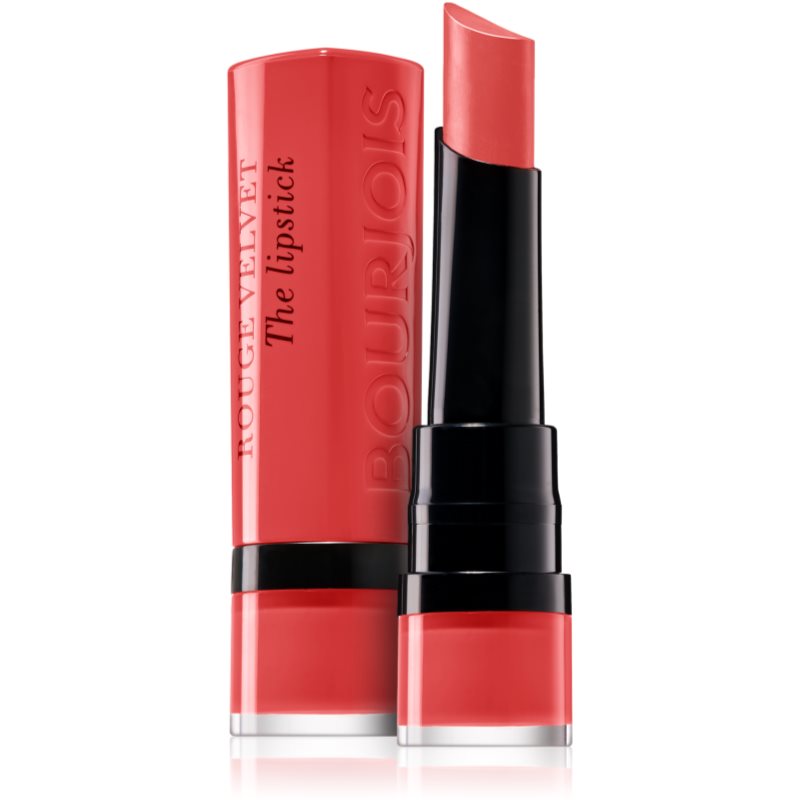 Bourjois Rouge Velvet The Lipstick матиращо червило цвят 08 Rubi’s Cute 2
