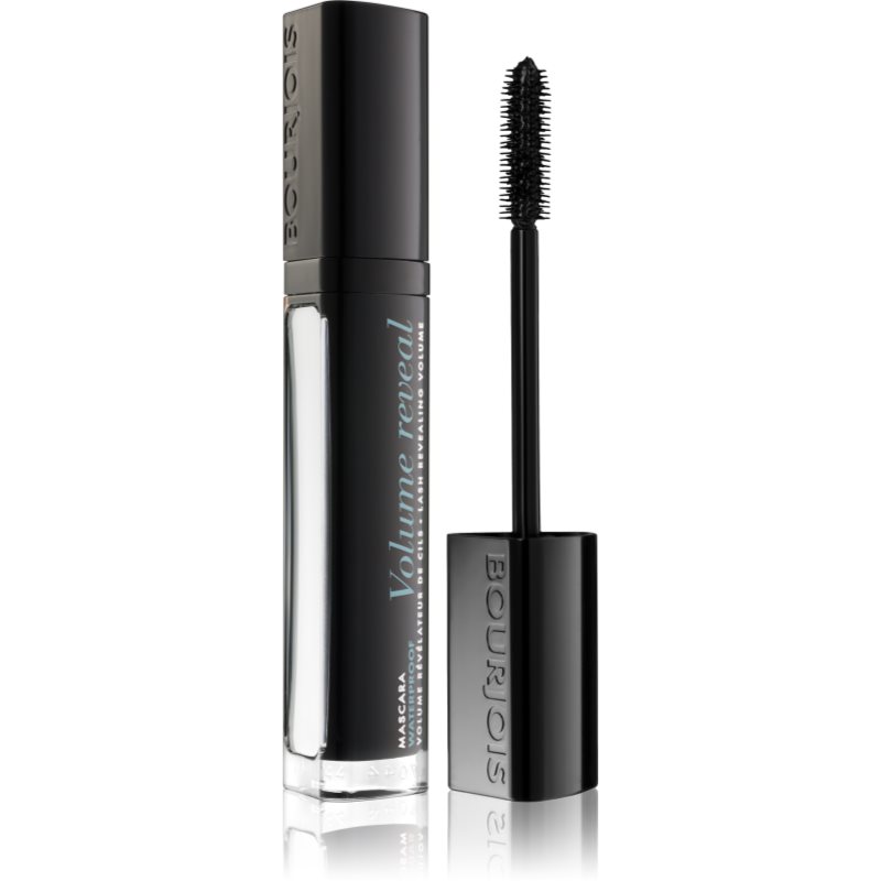 Bourjois Volume Reveal спирала придаваща обем с малко огледало цвят 23 Waterproof Black 7.5 мл.