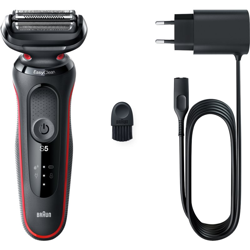 Braun Series 5 51-R1000s електрическа самобръсначка Red