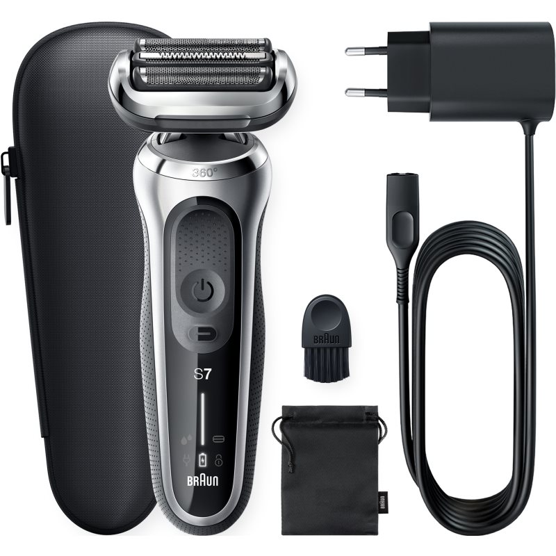 Braun Series 7 71-S1000s електрическа самобръсначка Silver на ниска цена