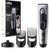 Braun Series 7 HC7390 машинка за подстригване на коса 17 възможности за настройване на дължината за мъже